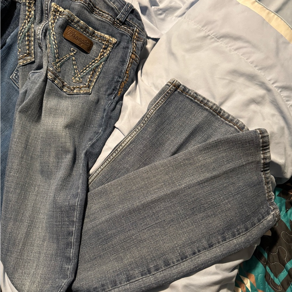 Wrangler Women's Light Blue Boot Cut Jeans